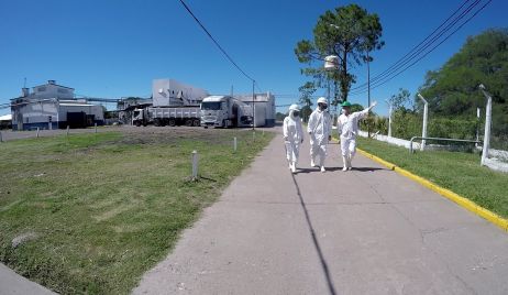 El Ministro de trabajo provincial visitó Vera.