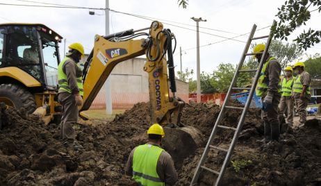 LA PROVINCIA COMENZÓ CON OBRAS CLOACALES EN RECONQUISTA