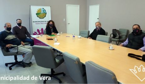 Reunión con el Presidente del Centro Comercial de Vera