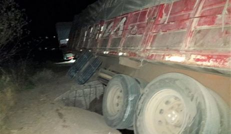 Se  desplomó el puente y quedó cortada la Ruta Provincial 40S en el tramo Fortín Chilcas-Fortín Charrúa