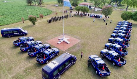 EL GOBIERNO PROVINCIAL CONTINÚA EQUIPANDO A LA POLICÍA EN EL NORTE PROVINCIAL