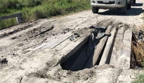 ROTURA DE DOS PUENTES EN LOS BAJOS SUBMERIDIONALES.