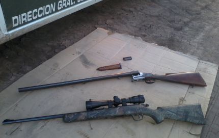 SECUESTRO DE UNA ESCOPETA CALIBRE 28