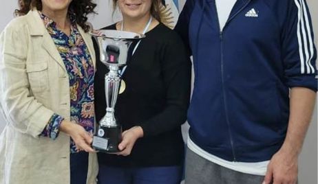 Magalí Kajganich campeona nacional de bochas