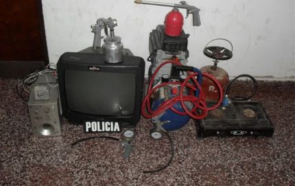 VARIOS ELECTRODOMESTICOS FUERON ROBADOS DE UNA VIVIENDA