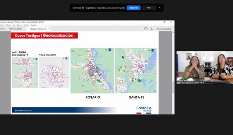 Dengue: Martorano brindó un informe pormenorizado de la situación actual mediante un mapa interactivo