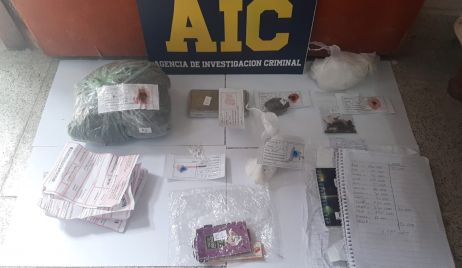 MALABRIGO: La AIC allanó y secuestró drogas 