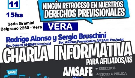 MICRO DE AMSAFE VERA: NO A LOS DESCUENTOS