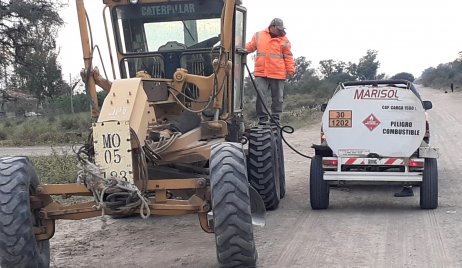 EN EN EL DEPARTAMENTO VERA CONTINÚA LA RECUPERACIÓN VIAL