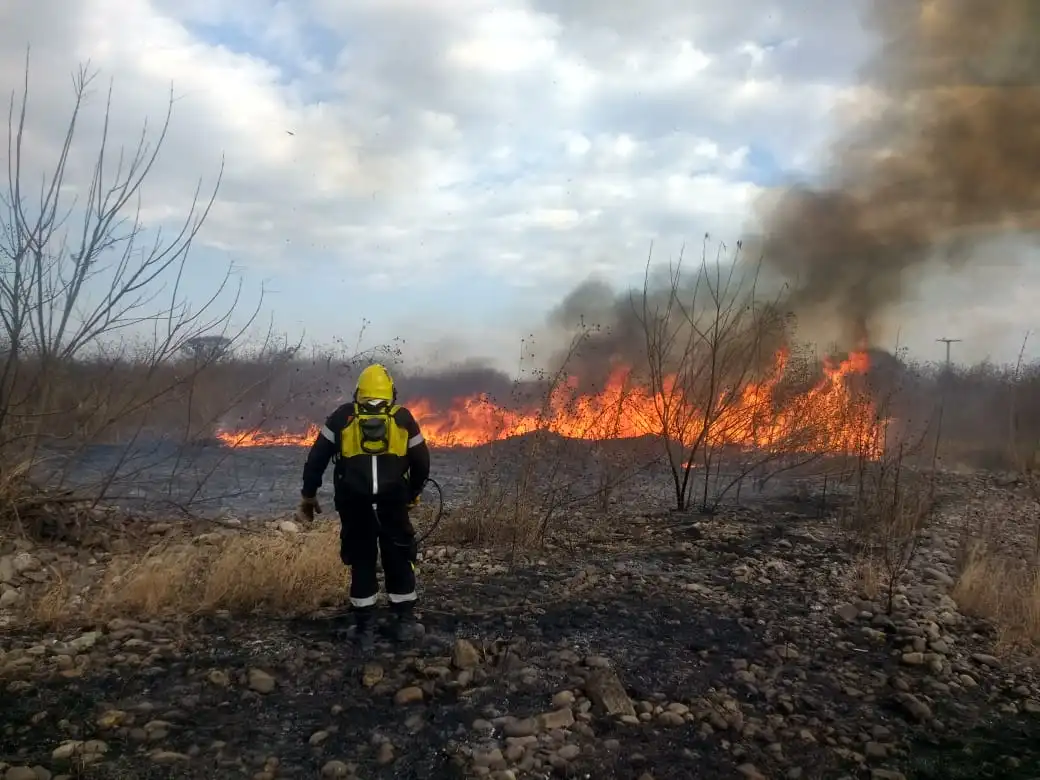 Manejo del fuego: hubo 40 intervenciones en Santa Fe y alrededores en el fin de semana