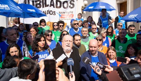 LA CAJA NO SE TOCA: CONFERENCIA DE PRENSA DE AMSAFE EN RECHAZO A LA REFORMA PREVISIONAL IMPULSADA POR EL GOBIERNO