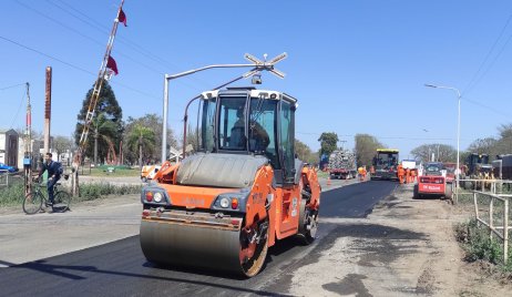 VIALIDAD NACIONAL MEJORA LA TRAVESIA URBANA DE RN 11 EN SAN JUSTO