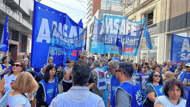 Reclamo de Amsafé frente a la Caja de Jubilaciones: 