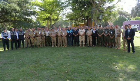 LOS PUMAS DE SANTA FE PARTICIPARON DEL 3º CONGRESO INTERPROVINCIAL DE POLICÍAS RURALES EN LA CIUDAD DE CÓRDOBA. -