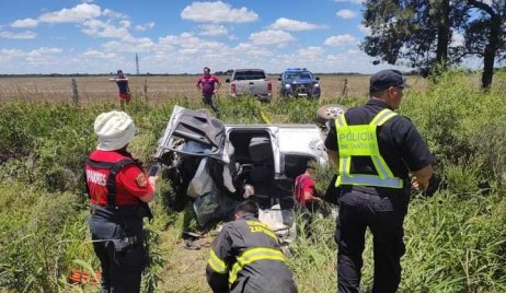 ACCIDENTE SOBRE RUTA 11