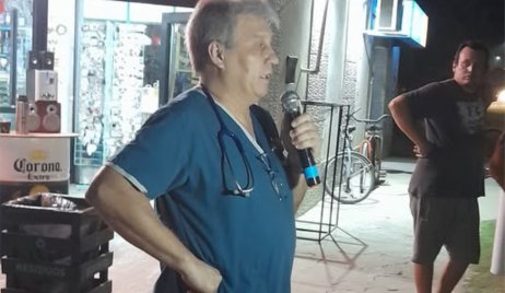 Fortín Olmos: La comunidad  se congregó para exigir mejoras en el servicio de energía eléctrica