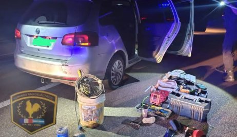 Roban un auto en Las Toscas y es recuperado en Vera luego de una persecución