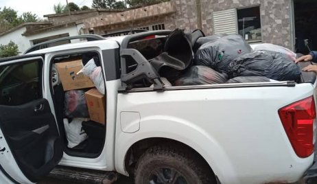 Desde Romang también llegó ayuda solidaria 