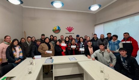 Se entregaron créditos a emprendedores locales