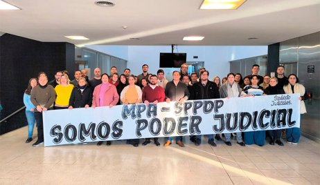 Trabajadores judiciales rechazan la autonomía del MPA