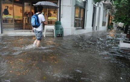 Otra vez la inundación, ahora en Santa Fe