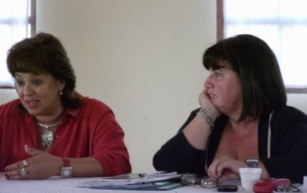 Reunión departamental para personas con discapacidades