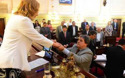 RUBEO FUE ELECTO POR UN NUEVO PERÍODO COMO PRESIDENTE DE LA CÁMARA DE DIPUTADOS