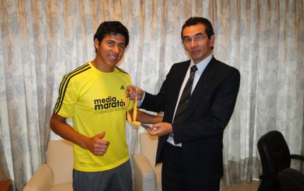 EL INTENDENTE FABRONI RECIBIÓ A HECTOR GOMEZ