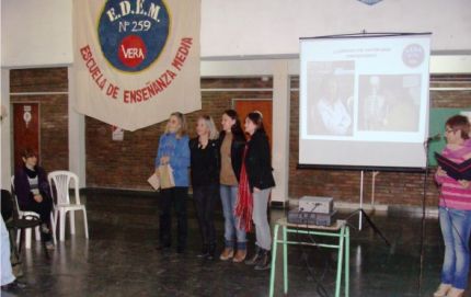 Despedida de nuevas jubiladas en la E.E.S.O. Nº 259