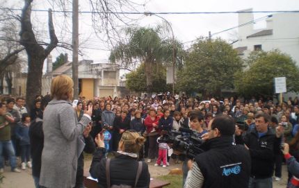 Más de 600 personas marcharon por Ana en Calchaquí