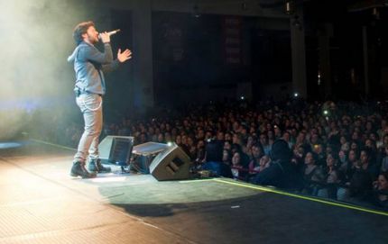 Diego Torres cantó ante 10 mil personas en Ecuador