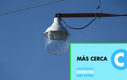 Alumbrado público, veredas y nichos comunales para Intiyaco