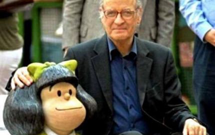 Quino cumple 81 años y los fanáticos del genial dibujante rinden tributo al papá de Mafalda