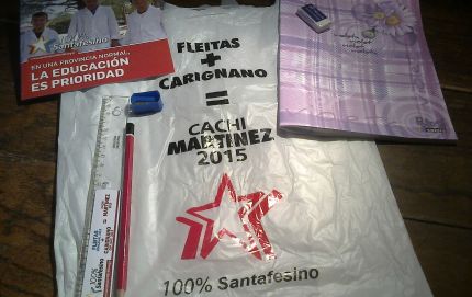 Denuncian “obsequios electorales” de un sector de 100% Santafesino