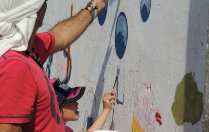 Arte en las calles:  nueva etapa del Taller de Rimas y Graffitis