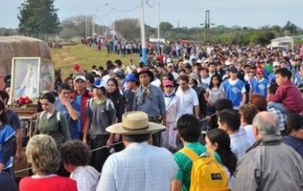 Esperan en la Basílica de Itatí aluvión de jóvenes por el efecto Francisco