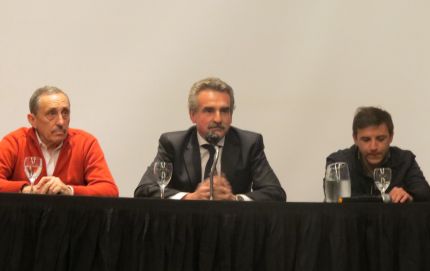Rossi participó de un plenario en apoyo a los candidatos kirchneristas 