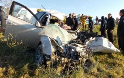 Choque fatal sobre la Ruta 11 en el límite con Santa Fe