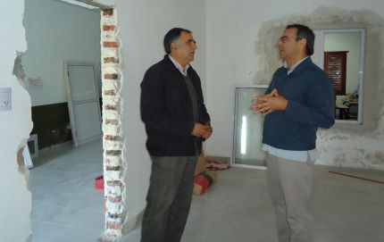 LA REGION 1 VISITO LAS OBRAS DE AMPLIACION Y REFACCION DEL SAMCO DE FORTIN OLMOS