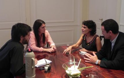 SUKERMAN Y LOPEZ SE REUNIERON CON LA MINISTRA DE SEGURIDAD DE LA NACION