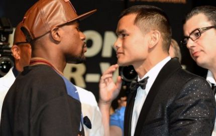 La pelea del año: el primer cara a cara entre Maidana y Mayweather