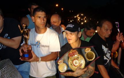 MARGARITA RECIBE AL CHINO MAIDANA