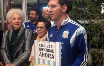 Leo Messi se sumó con un spot a la lucha de Abuelas por la búsqueda de los nietos desaparecidos