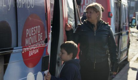 Llega el camión para tramitar el DNI al Departamento Vera