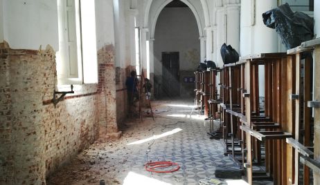 Nuevos trabajos en el Templo de Vera