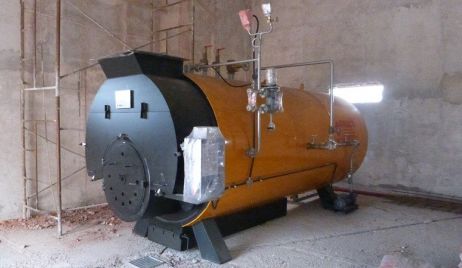 Se recibió la caldera humotubular en el Frigorífico