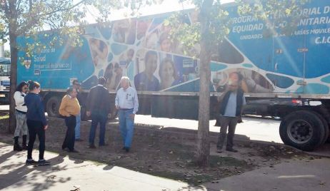 Los camiones sanitarios llegaron a Vera