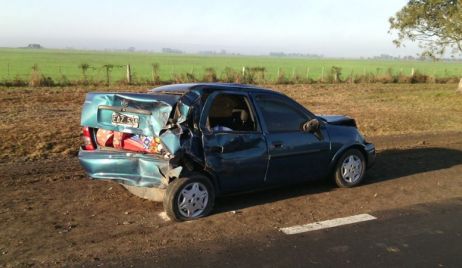 Dos accidentes en la Ruta 11