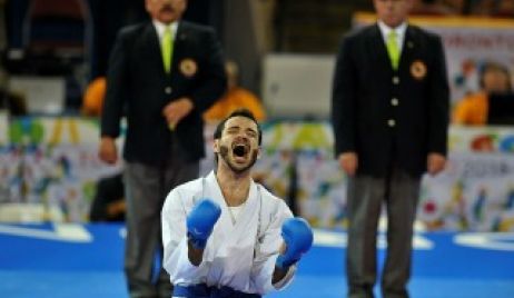 Pinzas ganó la final y fue medalla de oro panamericano en karate