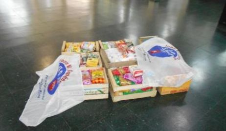 Entrega de alimentos